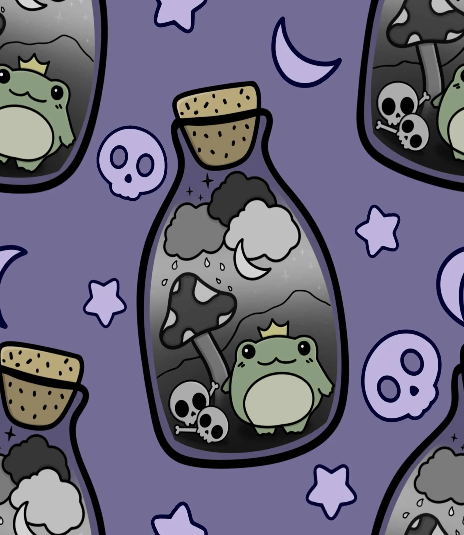 Dark Roses Halloween Jersey Fabric £16.50pm 3