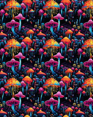 PREORDER Due Nov 2026 Fungoo Mushroom Jersey Fabric