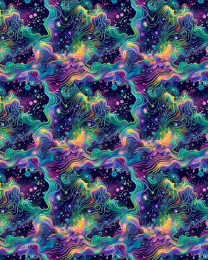 PREORDER Due Nov 2026 Glowverse French Terry Fabric
