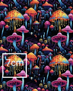 PREORDER Due Nov 2026 Fungoo Mushroom Jersey Fabric