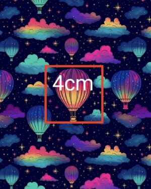 PREORDER Due Nov 2026 Hot Air Balloon Jersey Fabric