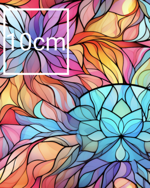PREORDER Due Nov 2026 Pastel Stained Glass Jersey Fabric