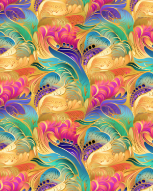 PREORDER Due Nov 2026 Pastel Gold Batik Jersey Fabric